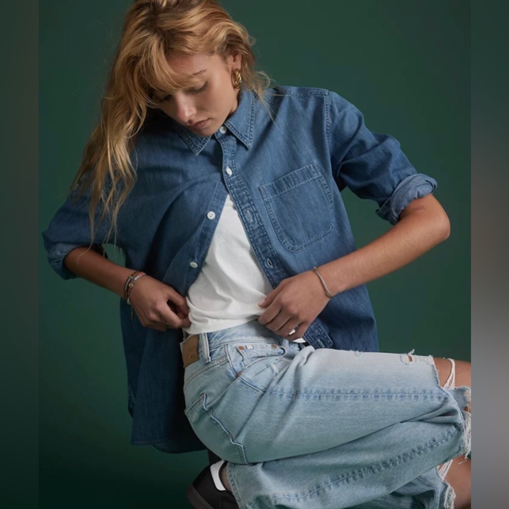 AE77 Premium Slouch Jeans - Picture 2 of 8